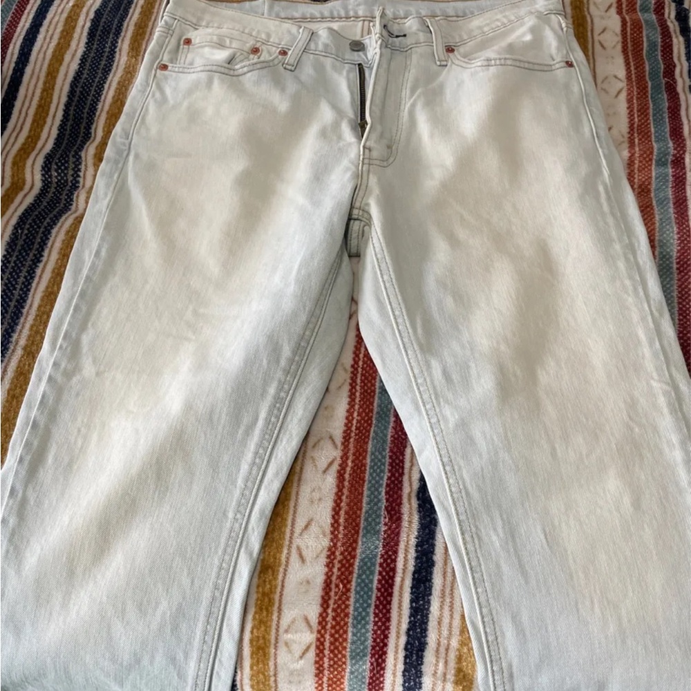 Levi's Blue Straight Leg Jeans Classic Denim